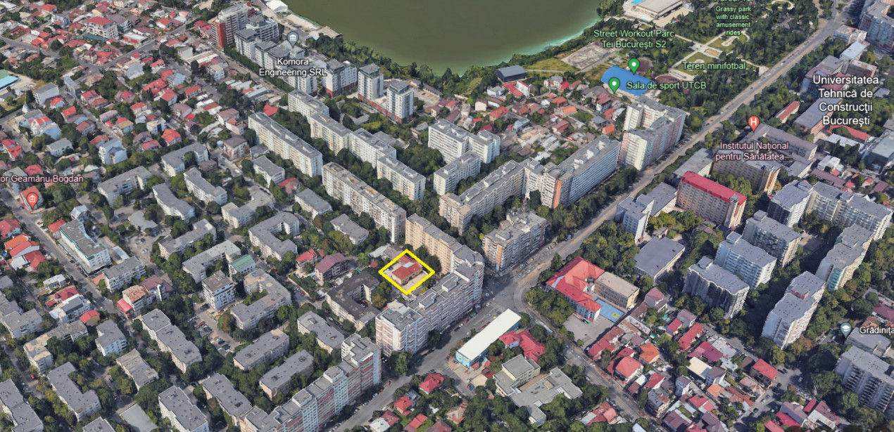 TEI – GH. TITEICA, TEREN CONSTRUCTII REZIDENTIALE, 940 MP, L4a! 
